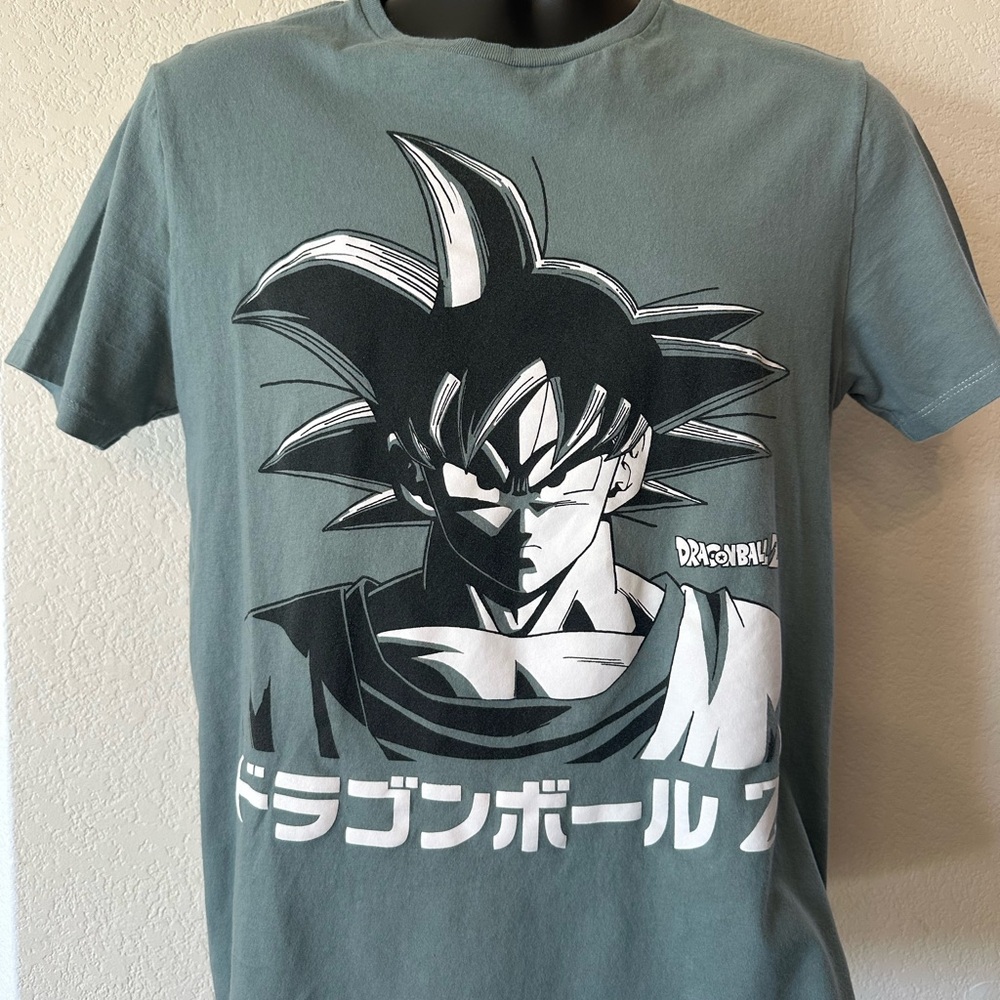 Old Navy Green Anime Graphic Tee Short Sleeve